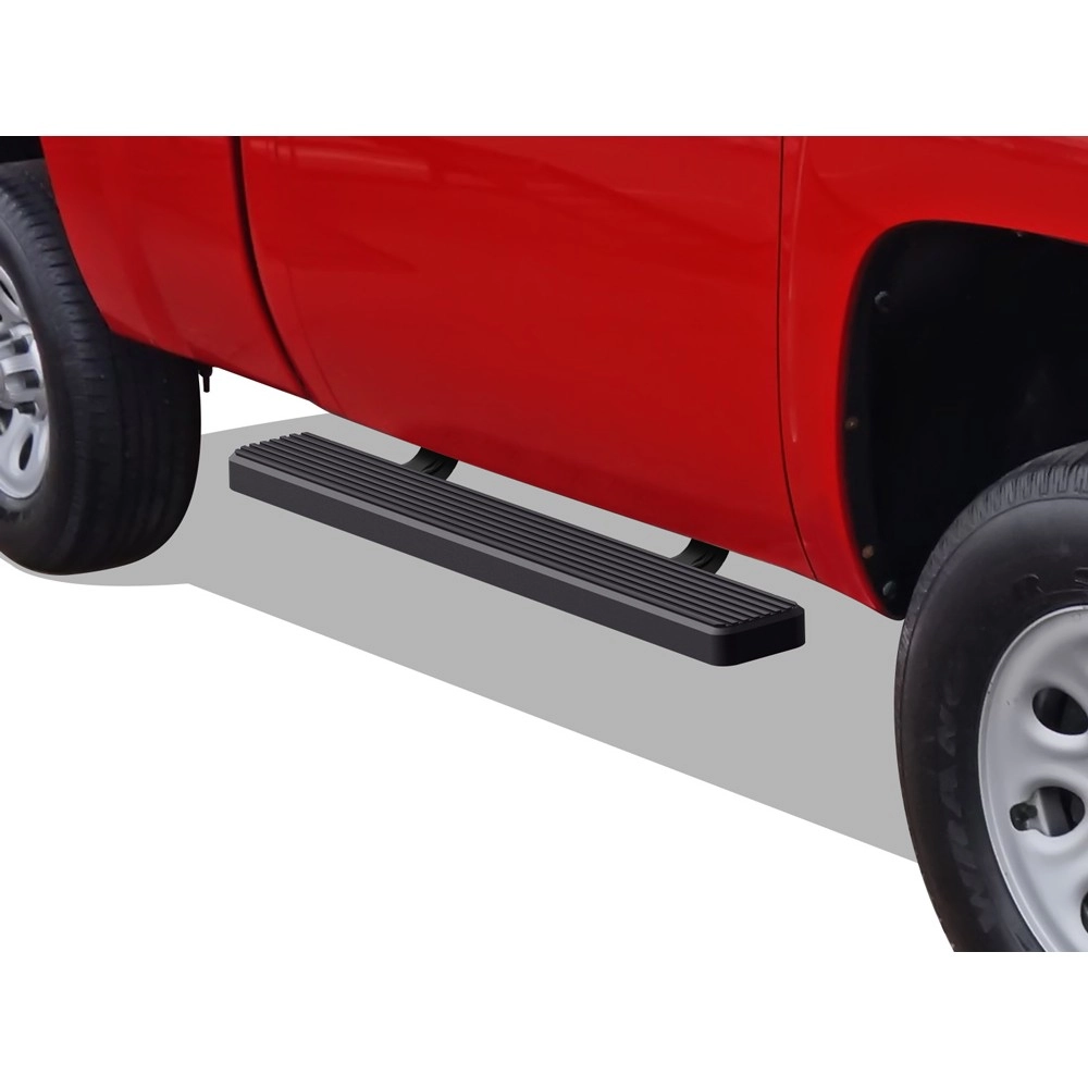 APS IB03EAI6B - 5" iStep Style Door-to-Door Black Stainless Steel Side Steps