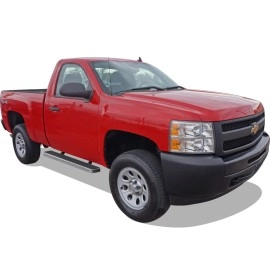 APS IB03EAI6C - 5" iStep Style Door-to-Door Hairline Stainless Steel Side Steps