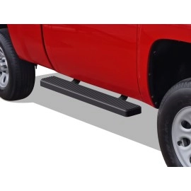 APS IB03EAI6H - 5" iStep Style Door-to-Door Black Stainless Steel Side Steps