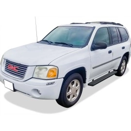 APS IB03EJF8B - 5" iStep Style Door-to-Door Black Stainless Steel Side Steps