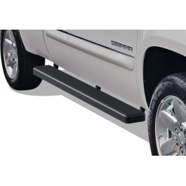 APS IB03EJJ4B - 5" iStep Style Door-to-Door Black Stainless Steel Side Steps