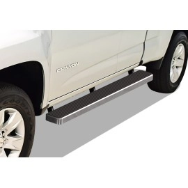 APS IB03FAI8A - 6" iStep Style Door-to-Door Hairline Stainless Steel Side Steps