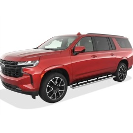 APS IB03FBB2C - 6" iStep Style Door-to-Door Hairline Stainless Steel Side Steps