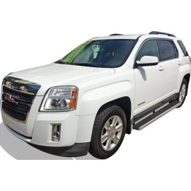 APS IB03FBC3A - 6" iStep Style Door-to-Door Hairline Stainless Steel Side Steps