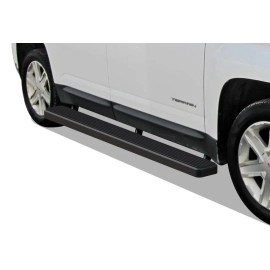 APS IB03FBC3B - 6" iStep Style Door-to-Door Black Stainless Steel Side Steps
