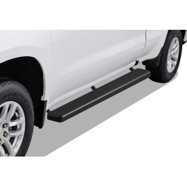 APS IB03FBI5B - 6" iStep Style Door-to-Door Black Stainless Steel Side Steps
