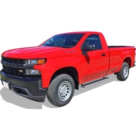 APS IB03FBI6A - 6" iStep Style Door-to-Door Hairline Stainless Steel Side Steps