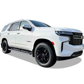 APS IB03FCC1C - 6" iStep Style Door-to-Door Hairline Stainless Steel Side Steps