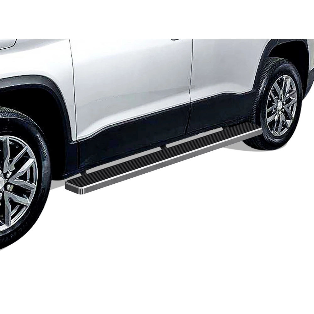 APS IB03FCC3A - 6" iStep Style Door-to-Door Hairline Stainless Steel Side Steps