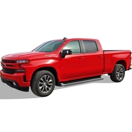 APS IB03RAG1A - 6" iRunning Board Door-to-Door Polished Aircraft Aluminum Running Boards