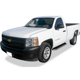 APS IB03RAI6Y - Flat Style Door-to-Door Polished Stainless Steel Running Boards