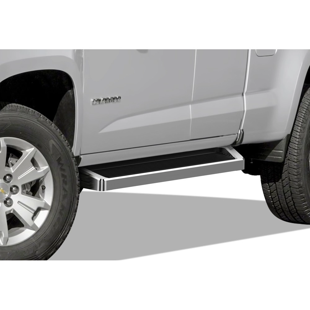 APS IB03RAI8A - 6" iRunning Board Door-to-Door Polished Aircraft Aluminum Running Boards