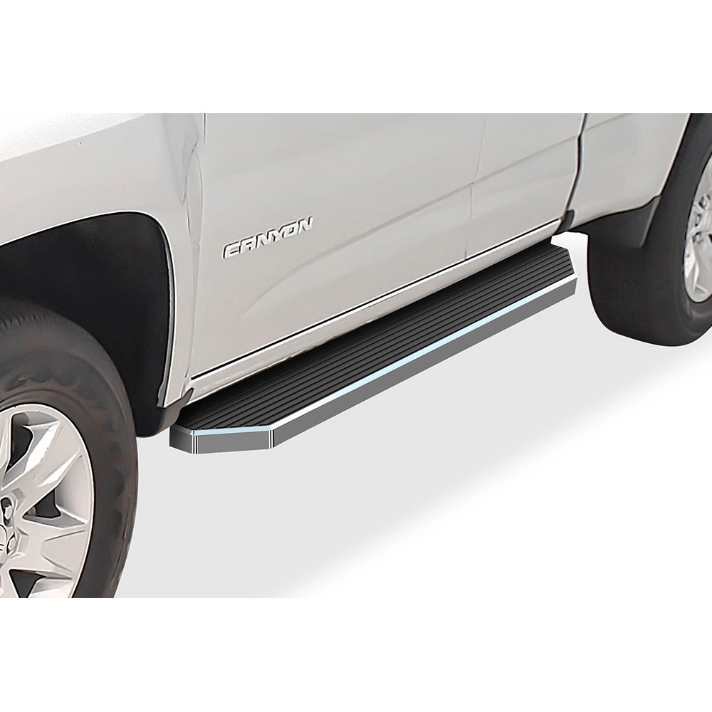 APS IB03RAI8Y - Flat Style Door-to-Door Polished Stainless Steel Running Boards