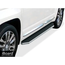 APS IB03RBC3Y - Flat Style Door-to-Door Polished Stainless Steel Running Boards