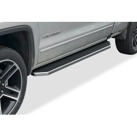 APS IB03RBI5Y - Flat Style Door-to-Door Polished Stainless Steel Running Boards