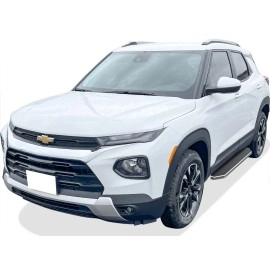 APS IB03RCB6Y - Flat Style Door-to-Door Polished Stainless Steel Running Boards