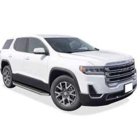 APS IB03RCC3Y - Flat Style Door-to-Door Polished Stainless Steel Running Boards