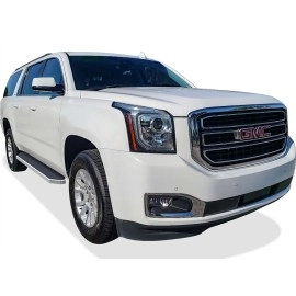 APS IB03RIJ6Y - Flat Style Door-to-Door Polished Stainless Steel Running Boards