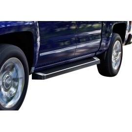 APS IB03RJG1A - 6" iRunning Board Door-to-Door Polished Aircraft Aluminum Running Boards