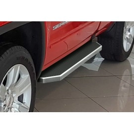 APS IB03RJG1Y - Flat Style Door-to-Door Polished Stainless Steel Running Boards