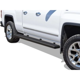 APS IB03SAI5SB - 6" iStep Style  Wheel-to-Wheel Black Stainless Steel Side Steps