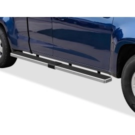 APS IB03SAI7LA - 6" iStep Style  Wheel-to-Wheel Hairline Stainless Steel Side Steps