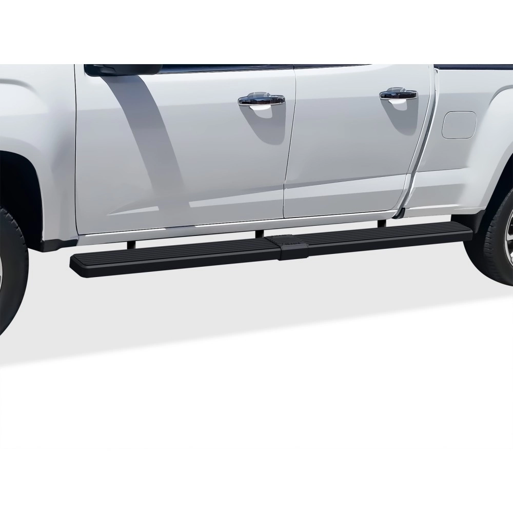 APS IB03SAI7LB - 6" iStep Style  Wheel-to-Wheel Black Stainless Steel Side Steps