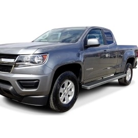 APS IB03SAI8LA - 6" iStep Style  Wheel-to-Wheel Hairline Stainless Steel Side Steps