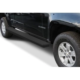 APS IB03SAI8LB - 6" iStep Style  Wheel-to-Wheel Black Stainless Steel Side Steps