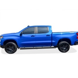 APS IB03WAG1SB - 5" iStep Style  Wheel-to-Wheel Black Stainless Steel Side Steps