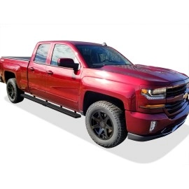 APS IB03WAI5LB - 5" iStep Style  Wheel-to-Wheel Black Stainless Steel Side Steps