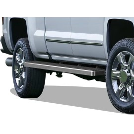 APS IB03WAI5SC - 5" iStep Style  Wheel-to-Wheel Hairline Stainless Steel Side Steps