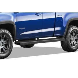 APS IB03WAI8LB - 5" iStep Style  Wheel-to-Wheel Black Stainless Steel Side Steps