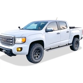 APS IB03WAI8LC - 5" iStep Style  Wheel-to-Wheel Hairline Stainless Steel Side Steps