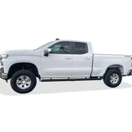 APS IB03WBI5LB - 5" iStep Style  Wheel-to-Wheel Black Stainless Steel Side Steps