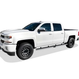 APS IB03WJG1SA - 5" iStep Style  Wheel-to-Wheel Hairline Stainless Steel Side Steps