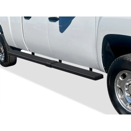 APS IB03WJJ1LB - 5" iStep Style  Wheel-to-Wheel Black Stainless Steel Side Steps