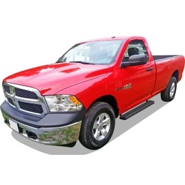 APS IB04EAG8H - 5" iStep Style Door-to-Door Black Stainless Steel Side Steps