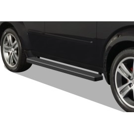 APS IB04EJC0B - 5" iStep Style Door-to-Door Black Stainless Steel Side Steps