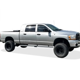 APS IB04EJD8A - 5" iStep Style Door-to-Door Hairline Stainless Steel Side Steps