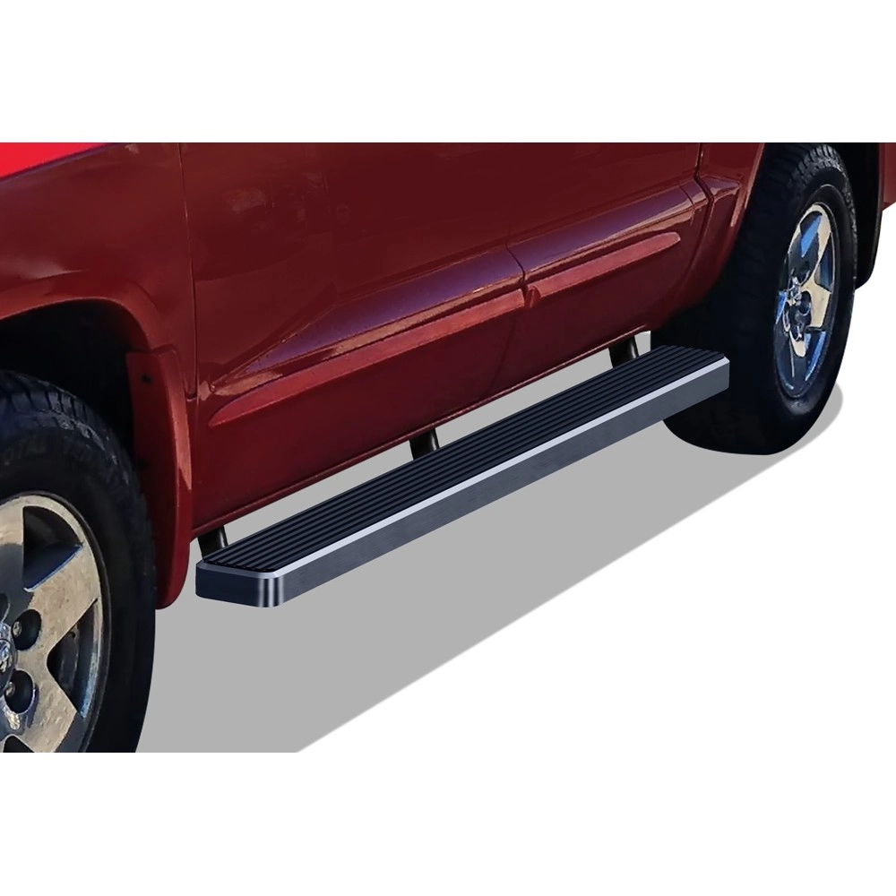 APS IB04EJF5A - 5" iStep Style Door-to-Door Hairline Stainless Steel Side Steps