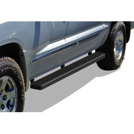 APS IB04EJF5B - 5" iStep Style Door-to-Door Black Stainless Steel Side Steps