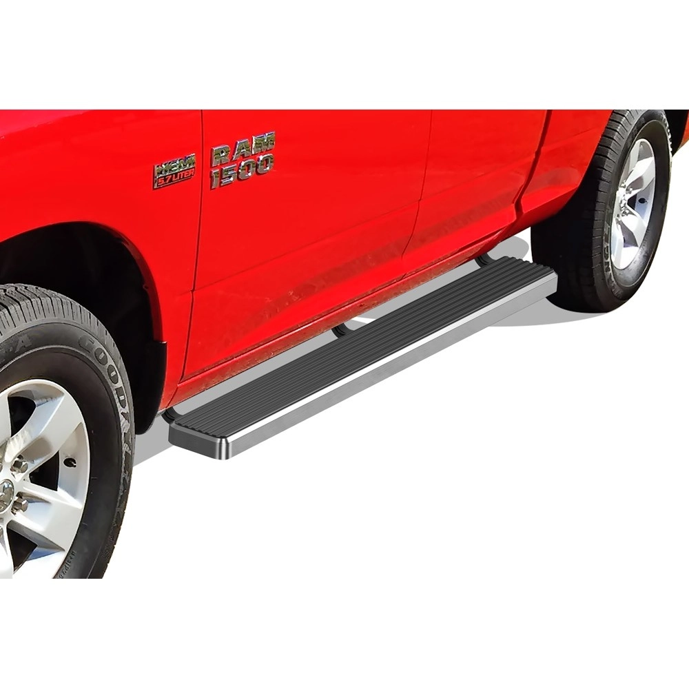 APS IB04FAG9A - 6" iStep Style Door-to-Door Hairline Stainless Steel Side Steps