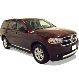 APS IB04FBE2A - 6" iStep Style Door-to-Door Hairline Stainless Steel Side Steps