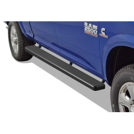 APS IB04FBJ8B - 6" iStep Style Door-to-Door Black Stainless Steel Side Steps