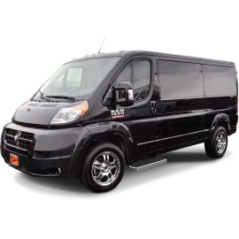 APS IB04FDJ2A - 6" iStep Style Door-to-Door Hairline Stainless Steel Side Steps