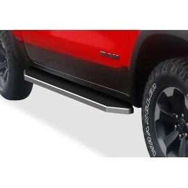 APS IB04RAE9Y - Flat Style Door-to-Door Polished Stainless Steel Running Boards