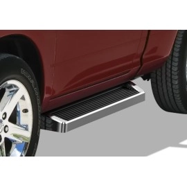 APS IB04RAG8A - 6" iRunning Board Door-to-Door Polished Aircraft Aluminum Running Boards