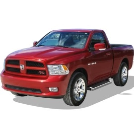 APS IB04RAG8A - 6" iRunning Board Door-to-Door Polished Aircraft Aluminum Running Boards