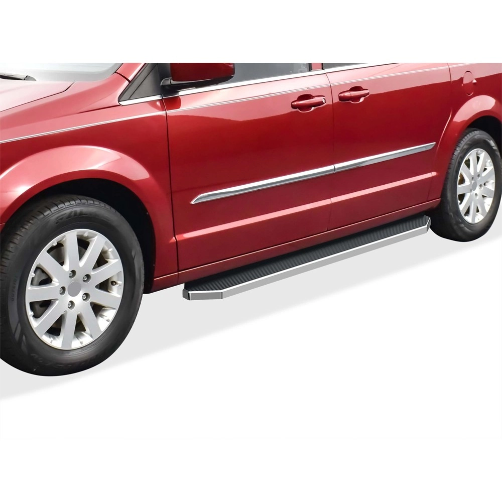 APS IB04RCF1Y - Flat Style Door-to-Door Polished Stainless Steel Running Boards